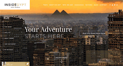 Desktop Screenshot of inside-egypt.com